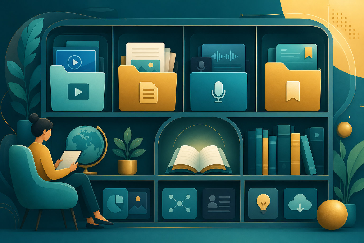 Content library